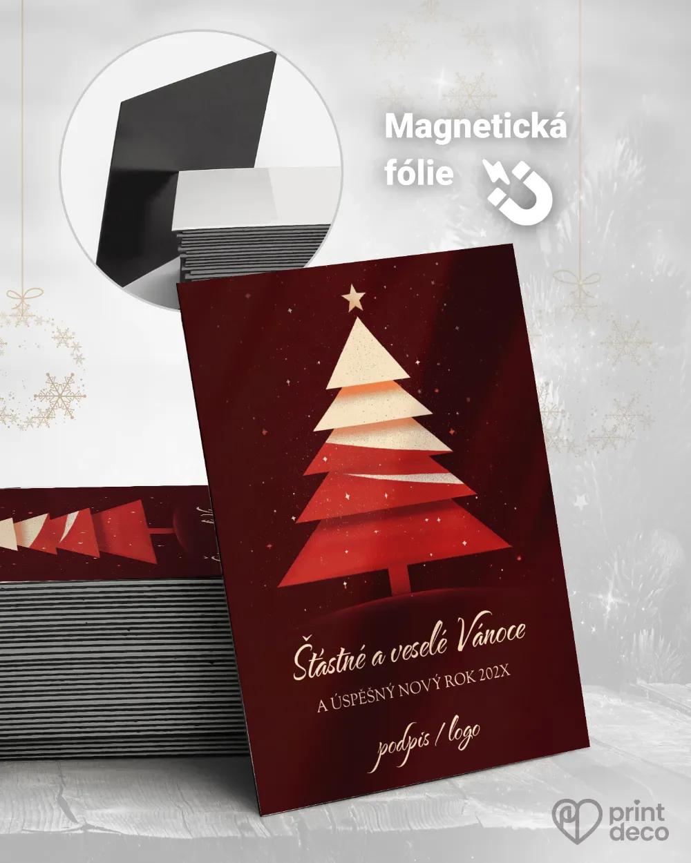 Personalizované vánoční magnetky – motiv 45