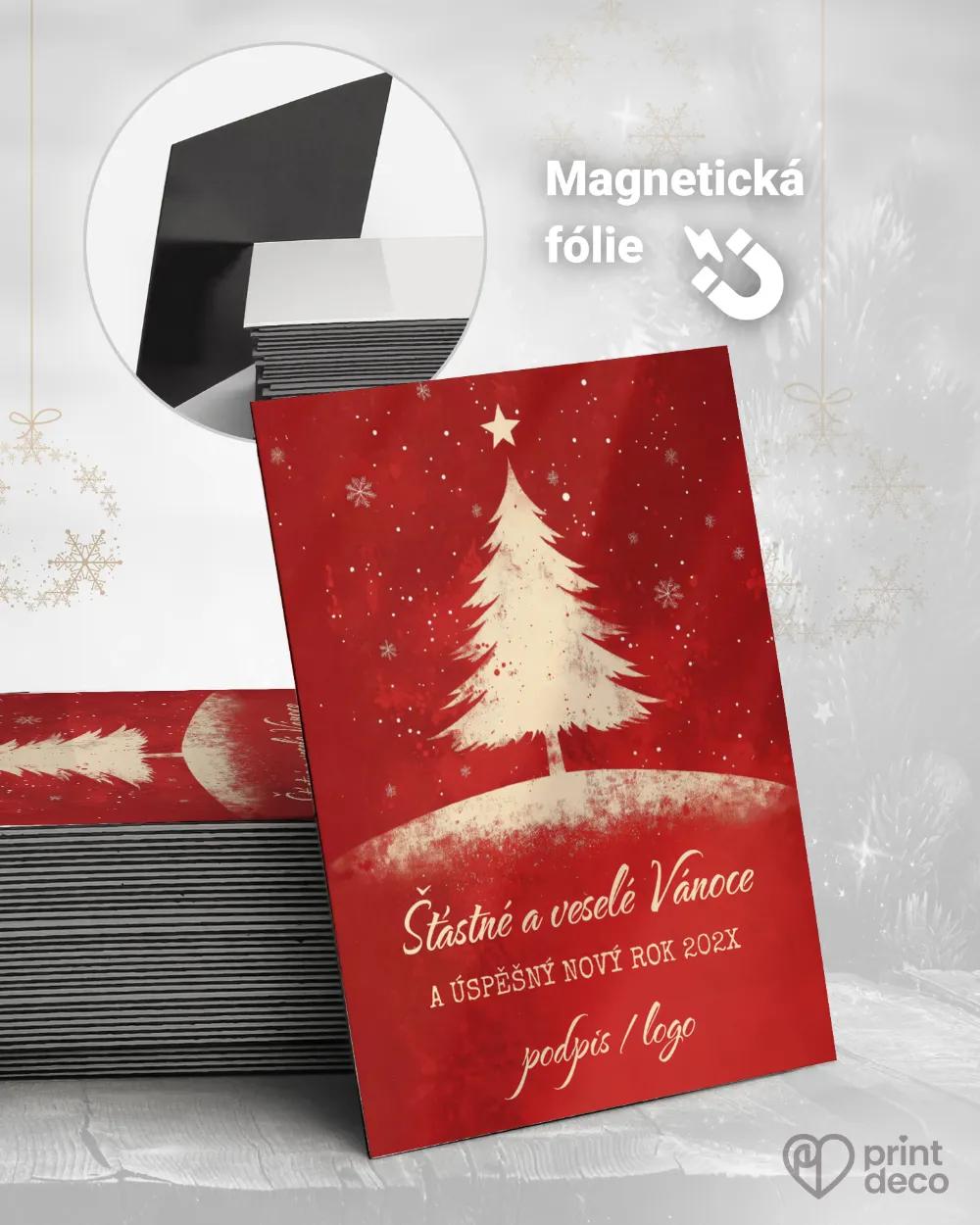 Personalizované vánoční magnetky – motiv 46