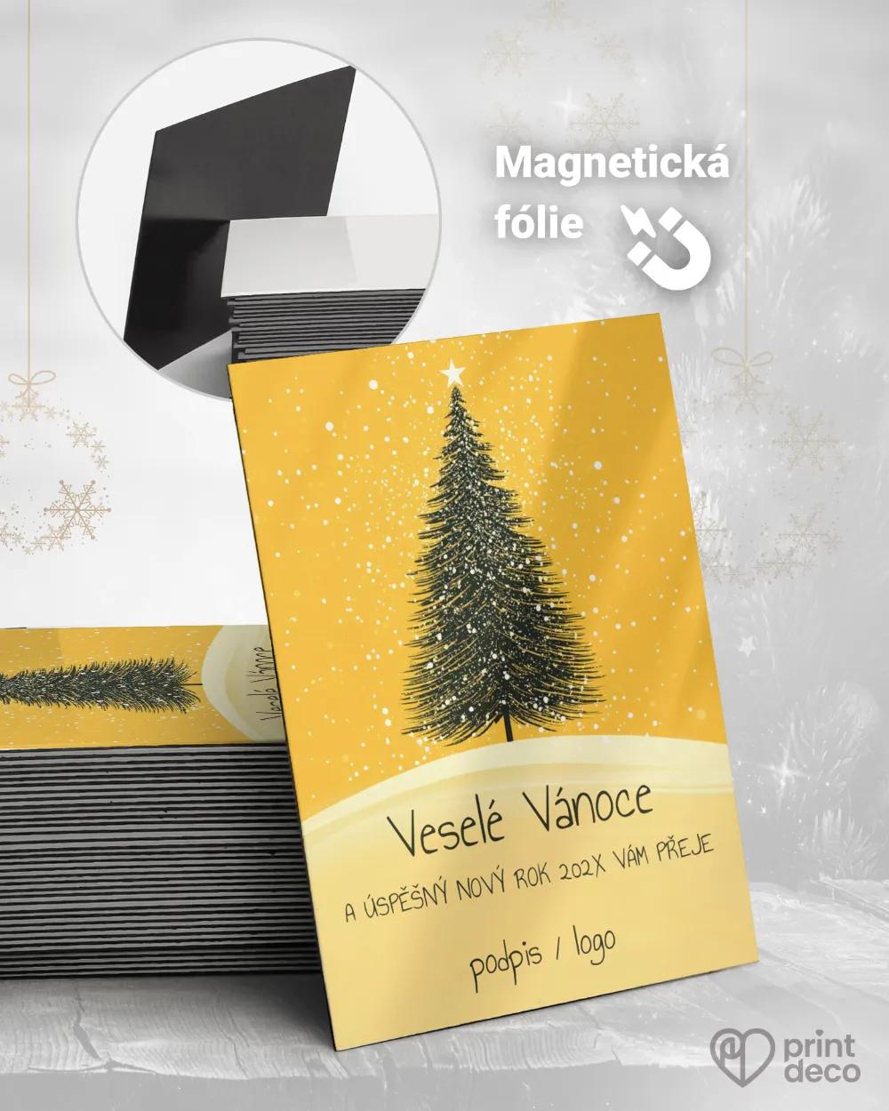 Personalizované vánoční magnetky – motiv 48