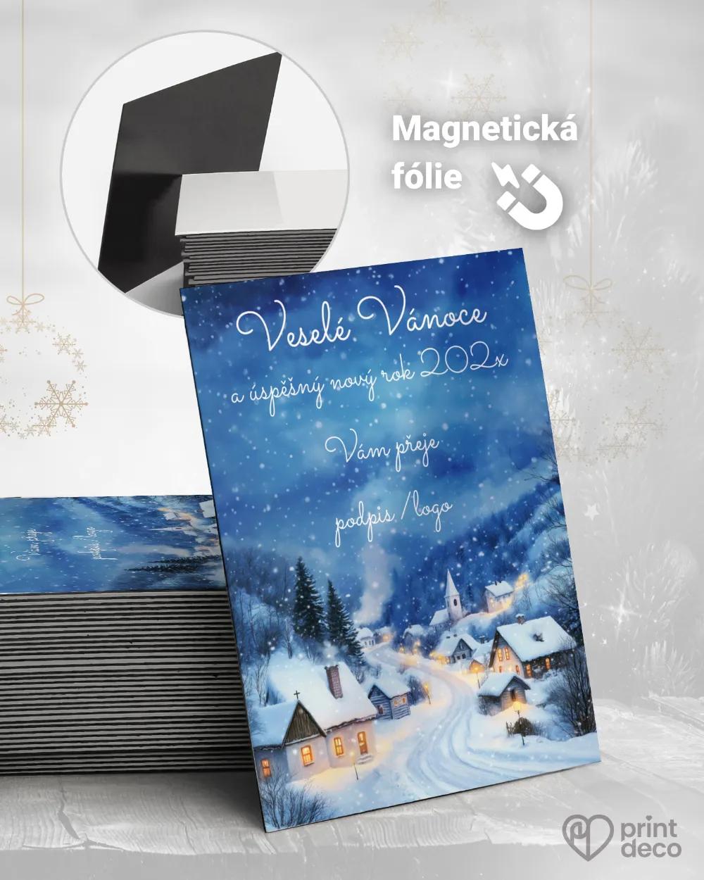 Personalizované vánoční magnetky – motiv 52