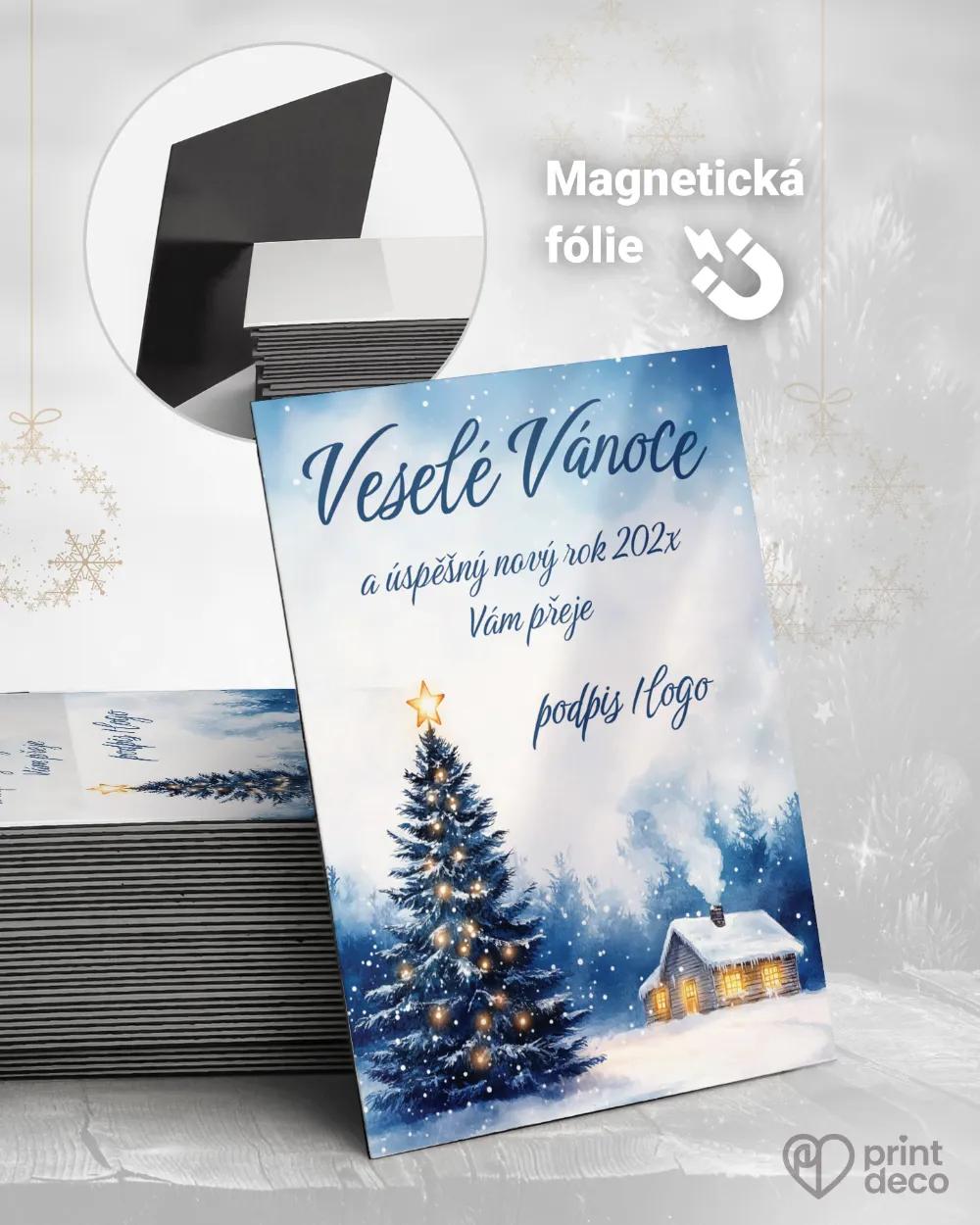 Personalizované vánoční magnetky – motiv 53