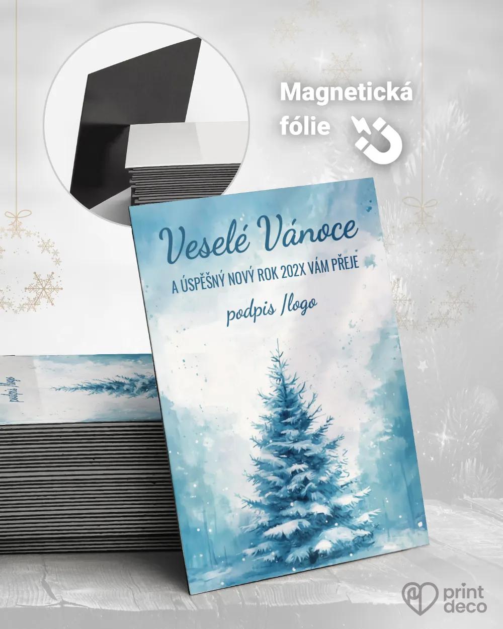 Personalizované vánoční magnetky – motiv 59