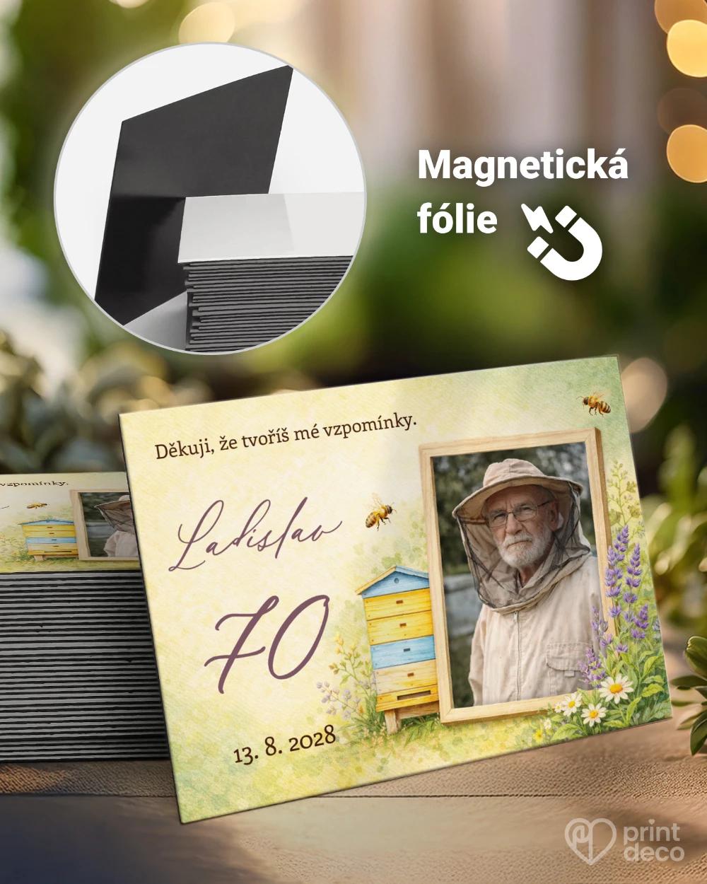 Památeční magnetky z oslavy pro včelaře 17 0/1