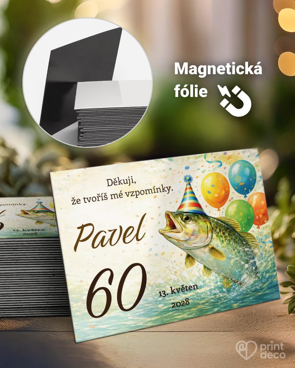 Památeční magnetky z oslavy Rybář 08 0/1