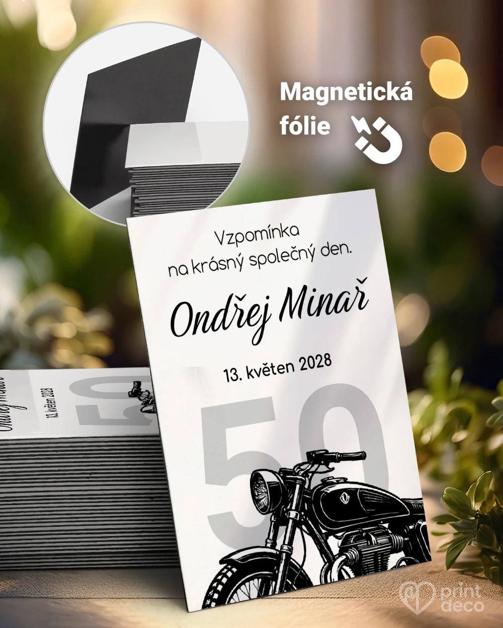 Památeční magnetky z oslavy pro motorkáře 03 0/1