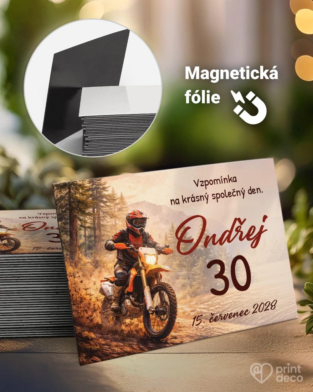 Památeční magnetky z oslavy pro motorkáře 07 0/1