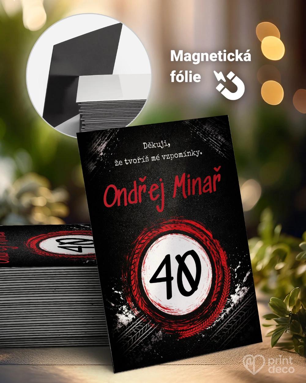 Památeční magnetky z oslavy pro motorkáře 08 0/1